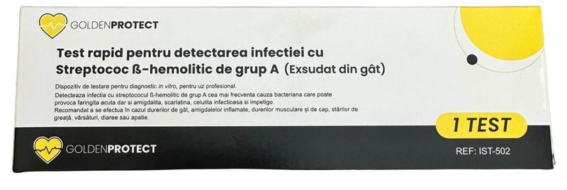 Test Rapid Streptococ A Golden Protect