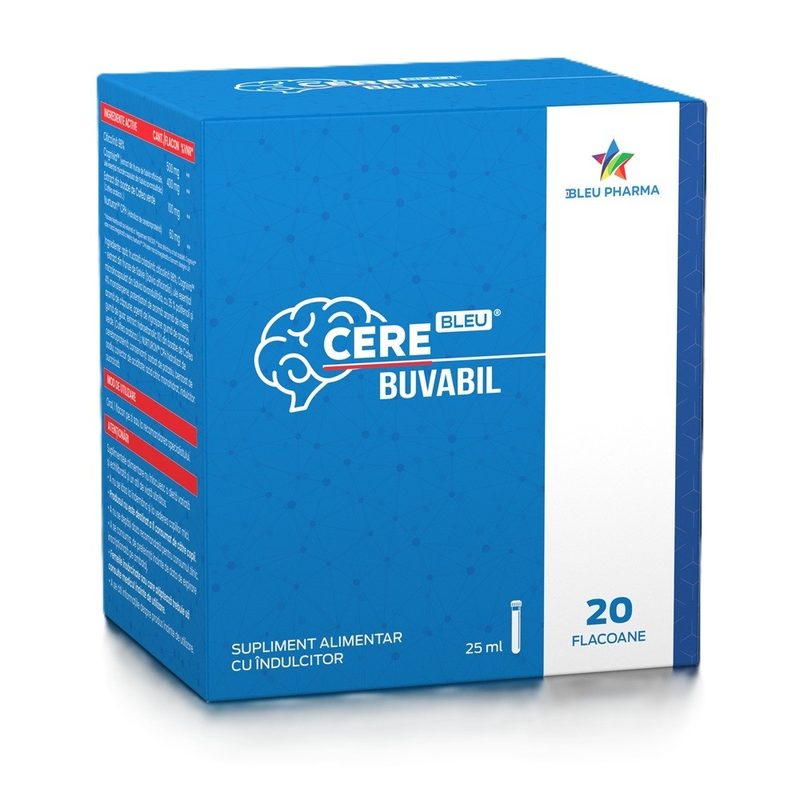 CereBleu Buvabil 25ml x 20fl Bleu Pharma
