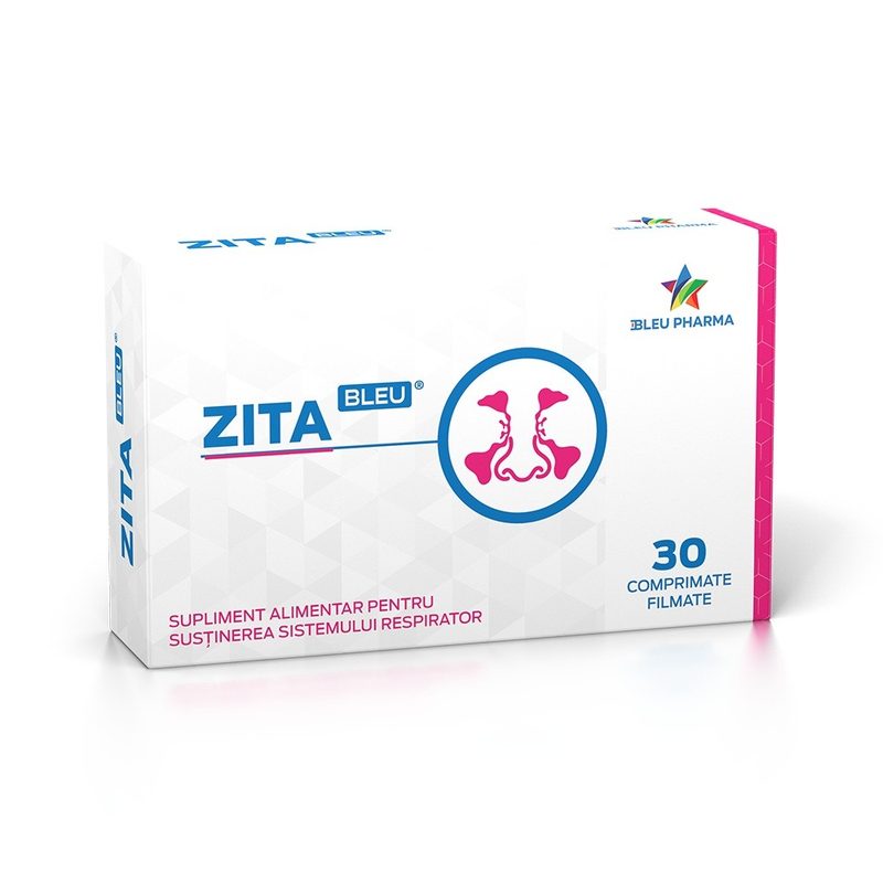ZitaBleu x 30cpr film Bleu Pharma