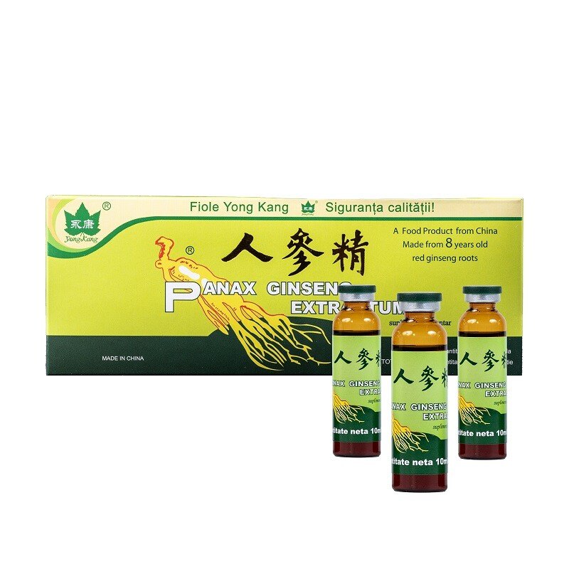Panax Ginseng Extractum-fiole x 10 - YongKang