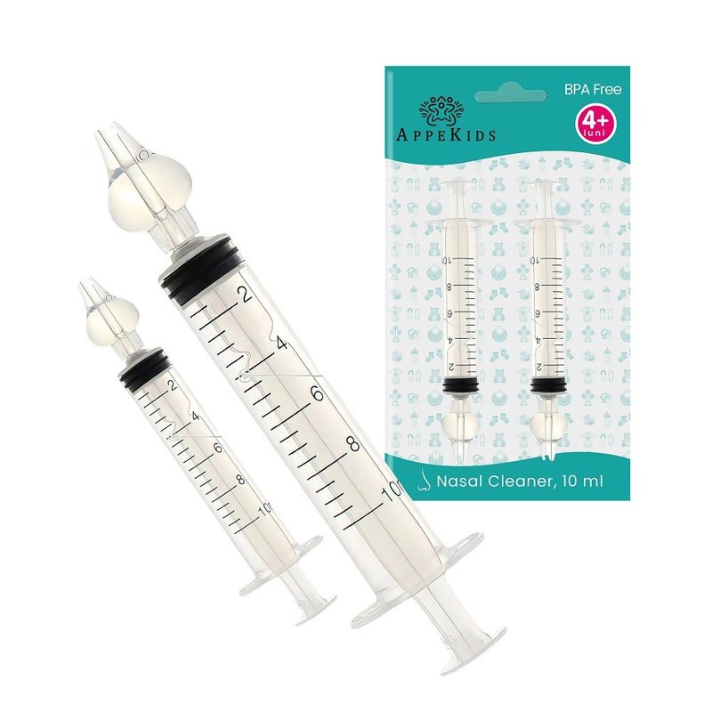 AppeKids Set Seringi pt Lavaj Nazal 10ml x 2buc 4luni+