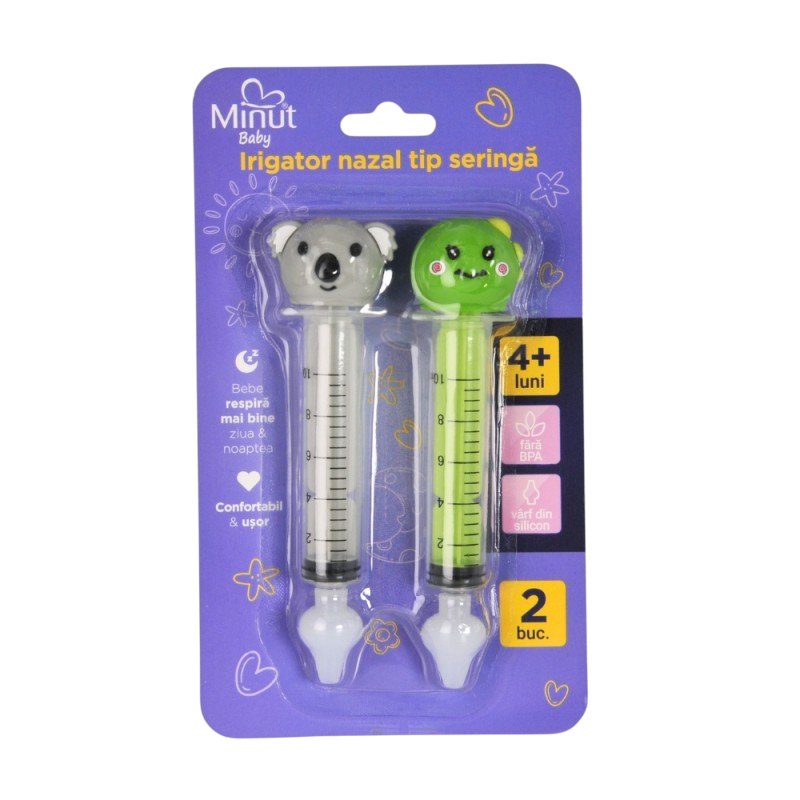Irigator Nazal Tip Seringa Baby x 2buc Minut