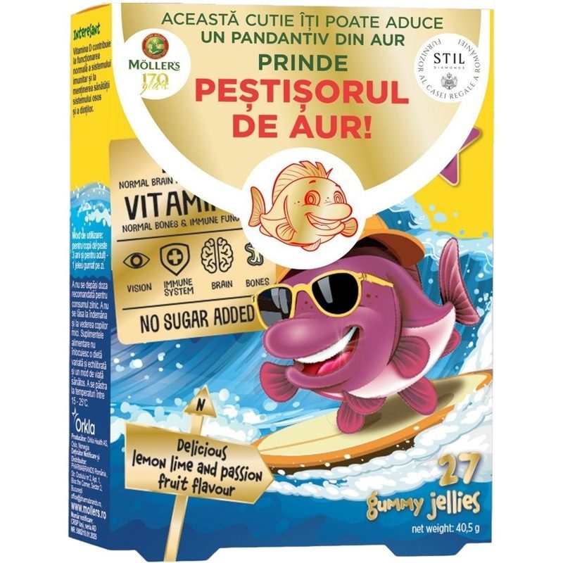 Moller s Omega 3 Pestisori Fructul Pasiunii x 27jeleuri
