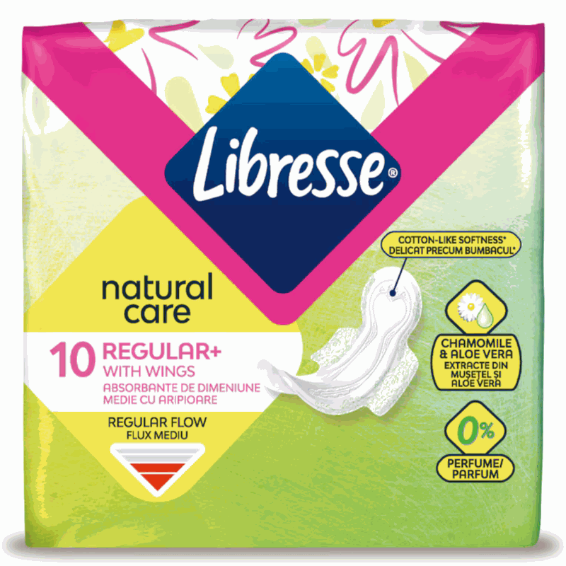 Libresse Absorbante Natural Care Normal x 10buc