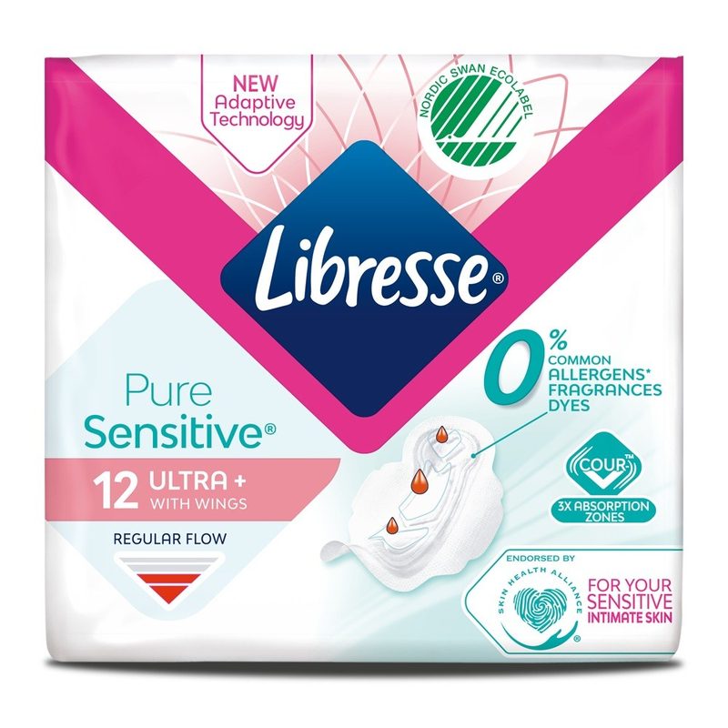 Libresse Absorbante Pure Sensitive Ultra x 12buc