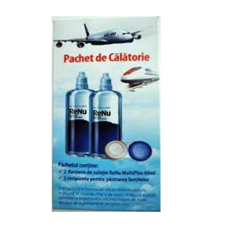 Renu ToGo Solutie Lentile de Contact 2x60ml Bausch+Lomb