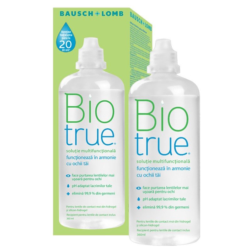 Biotrue Sol Multifunctionala 360ml Bausch+Lomb