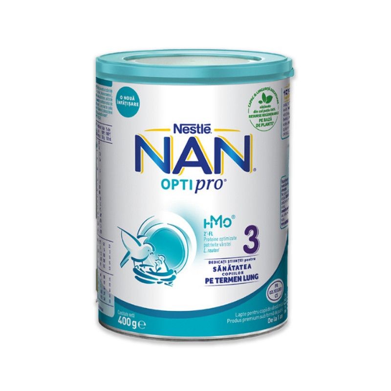 Nestle Nan Lapte Praf 3 Optipro 400g