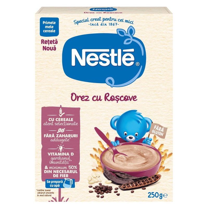 Nestle Cereale Orez cu Roscove 250g