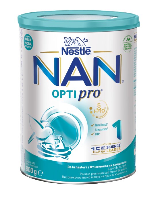 Nestle Nan Lapte Praf 1 Optipro HMO 800g