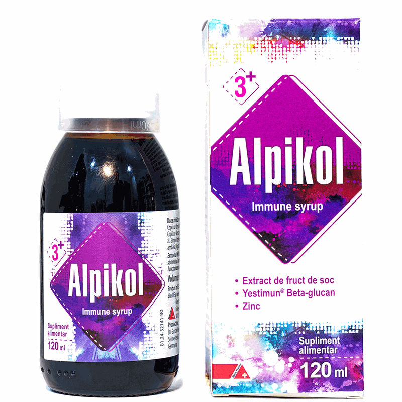 Alpikol Sirop Imunitate +3a 120ml Alpen Pharma