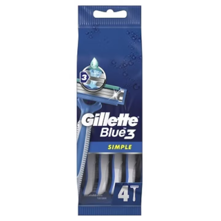 Gillette Blue 3 Simple x 4buc