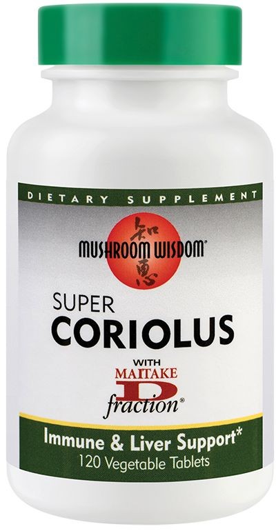 Secom Super Coriolus x 120cpr Mushroom Wisdom