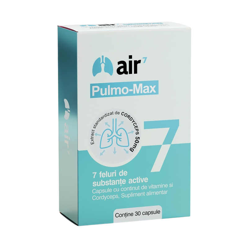 Air7 Vitamina Plamanilor Pulmo Max x 30cps