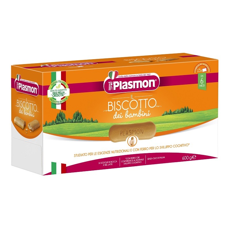 Plasmon Biscuiti cu Vitamine +6luni 600g