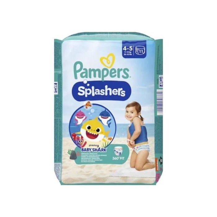 Pampers 4-5 Splash 9-15kg x 11buc