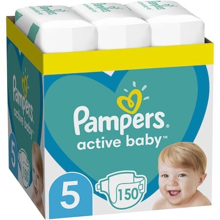 Pampers 5 Active Baby 11-16kg x 150buc