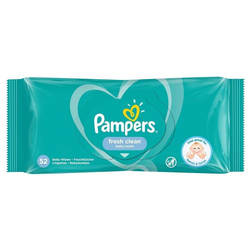 Pampers Servetele Umede Fresh Clean x 52buc