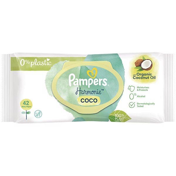 Pampers Servetele Umede Harmonie Coco x 42buc