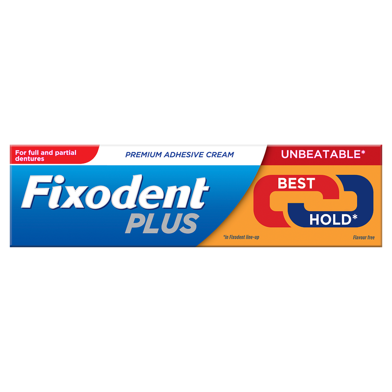 Fixodent Plus Unbeatable Hold Crema Adeziva 40ml