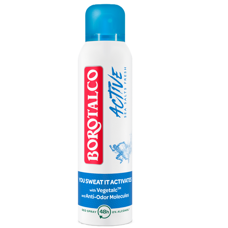 Borotalco Deodorant Spray Active Sea Salts 150ml