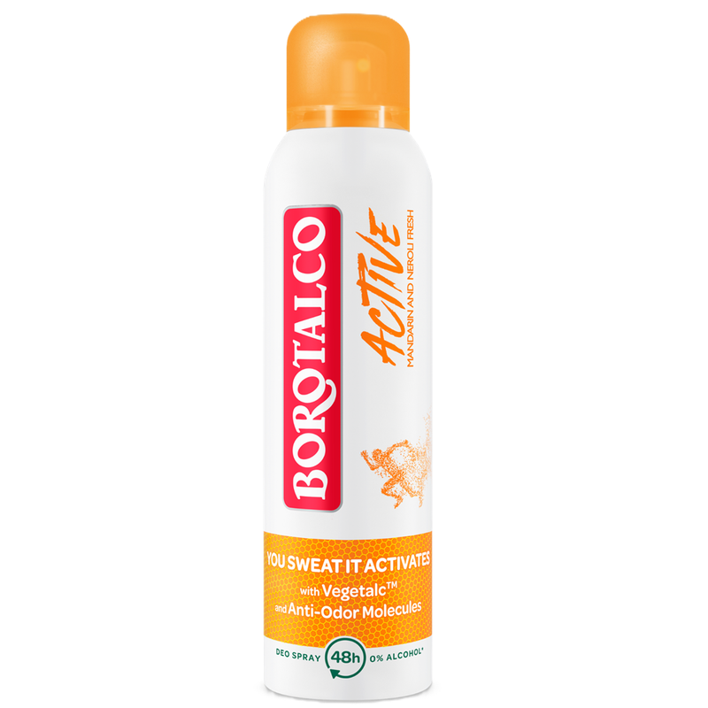 Borotalco Deodorant Spray Active Mandarine si Neroli 150ml
