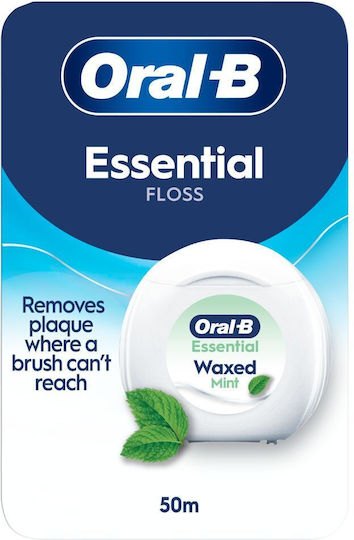 Oral B Ata Dentara Cerata Mentolata Essential Floss 50m