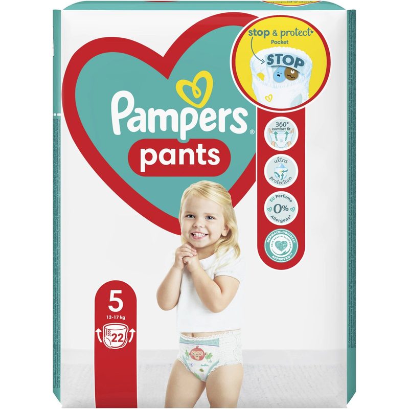 Pampers 5 Pants Active Baby 12-17kg x 22buc