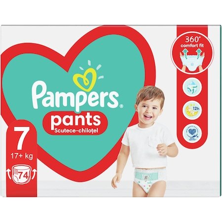 Pampers 7 Pants Giant Mb x 74buc