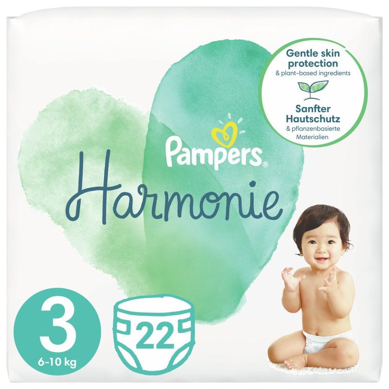 Pampers 3 Harmonie 6-10kg x 22buc