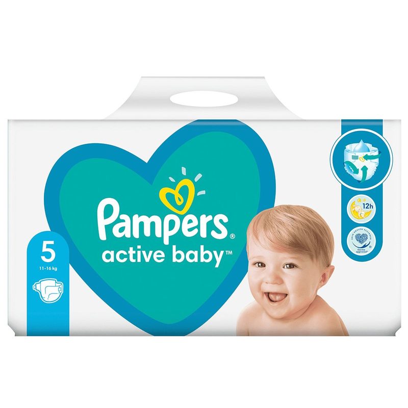 Pampers 5 Active Baby x 38buc