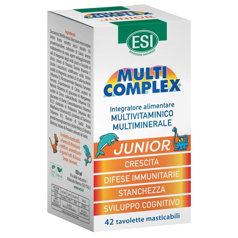 Multicomplex Multivitamine si Multiminerale Junior x 42cpr mast ESI