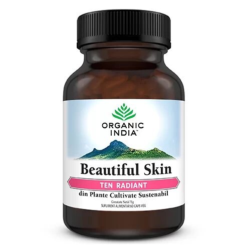Beautiful Skin Ten Radiant x 60cps Organic India