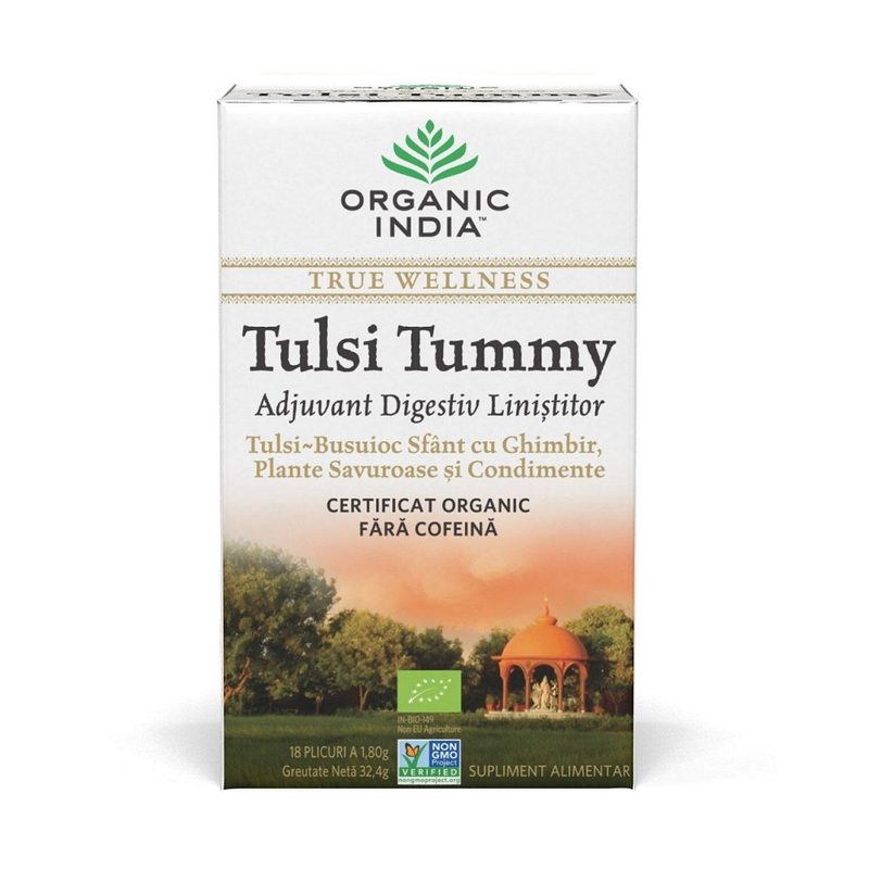 Ceai Bio Tulsi Tummy x 18plic Organic India