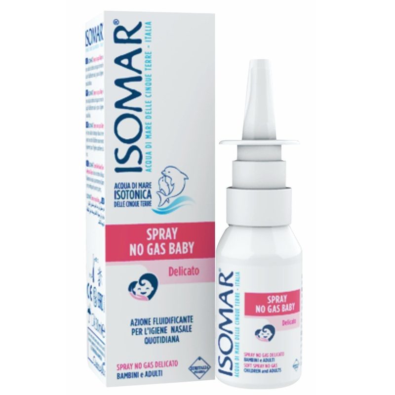 Isomar Baby Spray Nazal fara Gaz cu Apa de Mare Izotonica 30ml