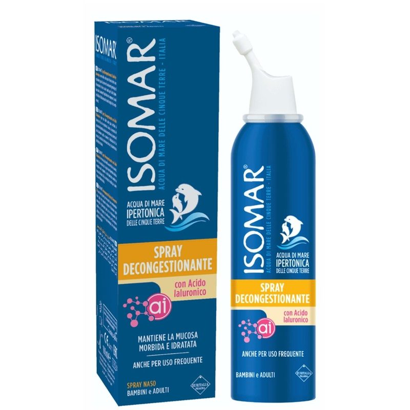 Isomar Spray pt Nas Decongestionant cu Acid Hialuronic 100ml