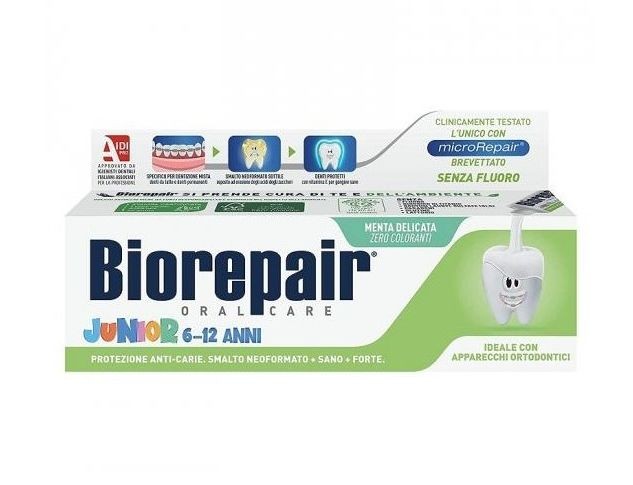 Biorepair Pasta Dinti Junior 6-12ani Menta 75ml
