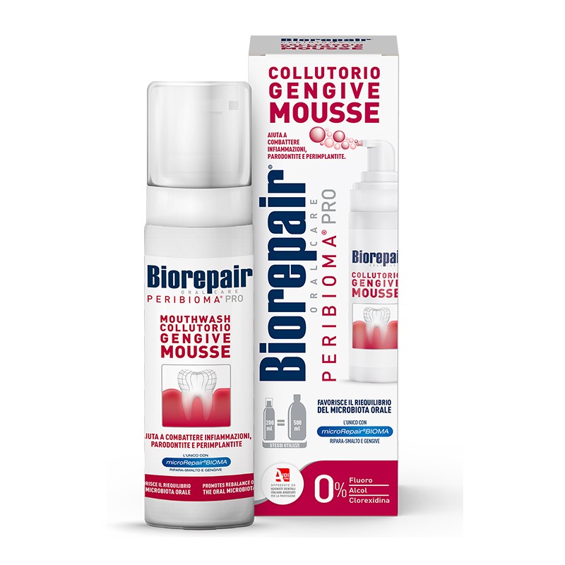 Biorepair Peribioma Spuma pt Igiena Orala 200ml