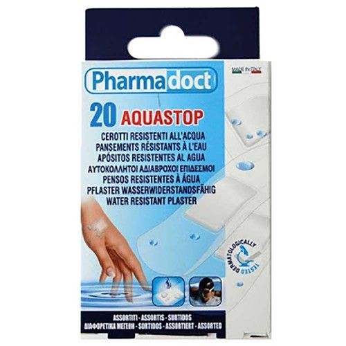 Pharmadoct Plasturi Impermeabili Asortati Aquastop x 20buc