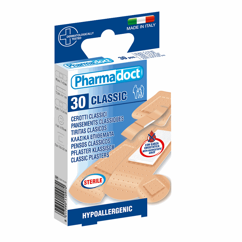 Pharmadoct Plasturi Hemostatici Asortati x 30buc