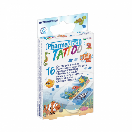 Pharmadoct Plasturi Tattoo pt Copii x 16buc