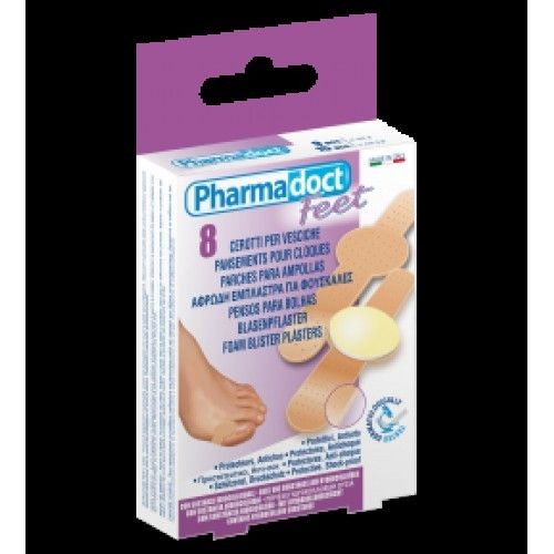 Pharmadoct Plasturi Hidrocoloid pt Vezicule si Bataturi x 8buc