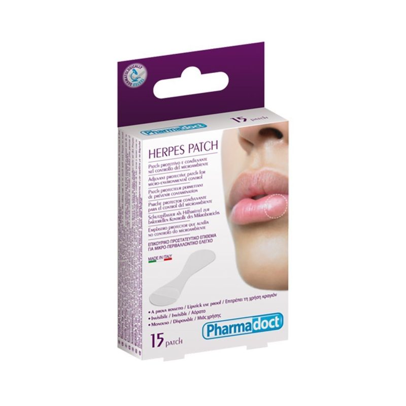 Pharmadoct Plasturi Antiherpetici x 15buc (1)