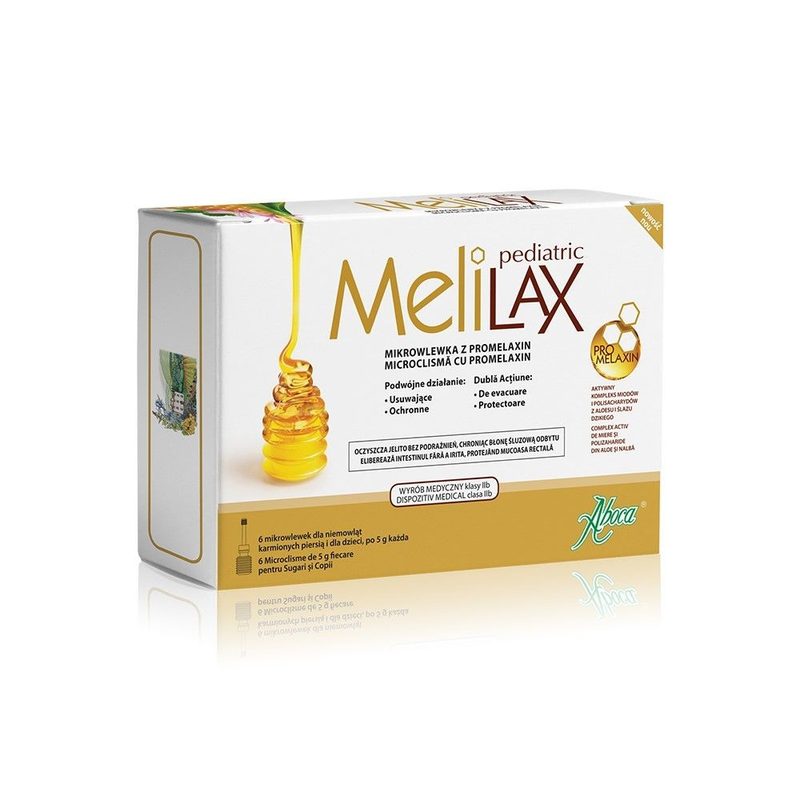 Aboca MeliLax Pediatric 5g x 6microclisme