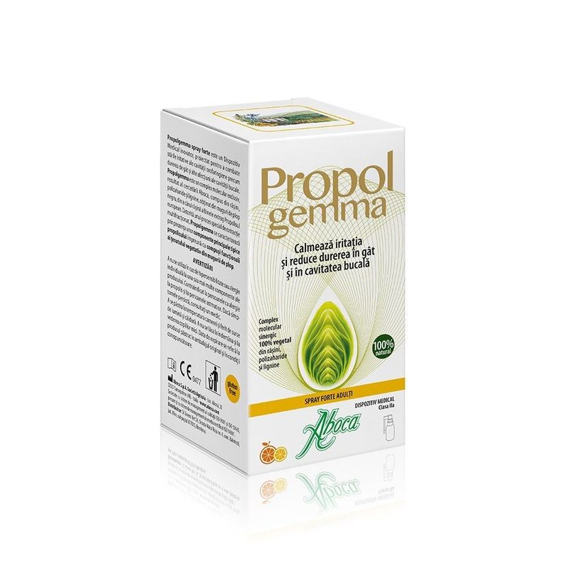 Aboca Propolgemma Spray Gat pt Adulti cu Alcool 30ml