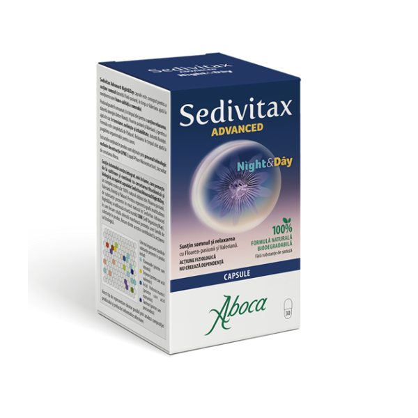 Aboca Sedivitax Night and Day x 30cps