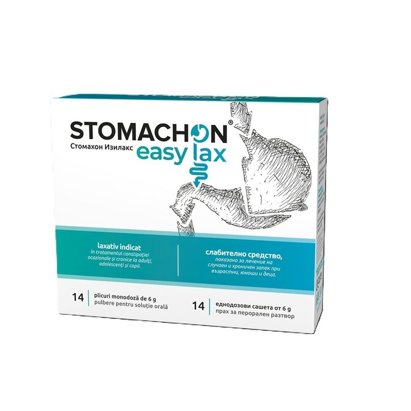 Stomachon Easy Lax x 14plic Naturpharma