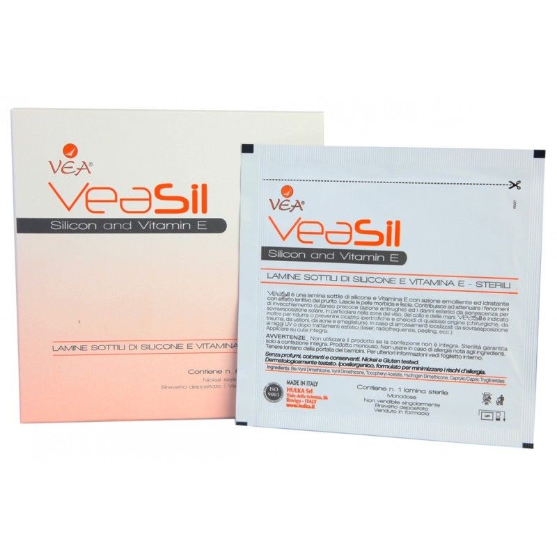 Vea Sil Lamina Sterila de Silicon cu Vit E x 8buc