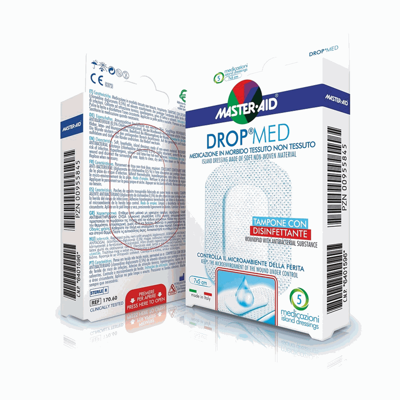 Master-Aid Drop Med Pansament Postoperator 7/5cm x 5buc Pietrasanta