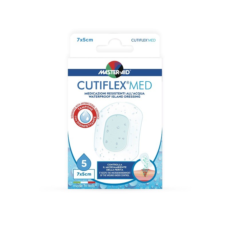 Master-Aid Cutiflex Med Pansament 7/5cm x 5buc Pietrasanta